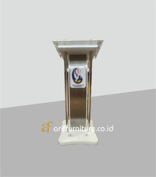 Podium Mimbar Gereja Kristen Minimalis