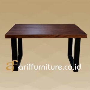 Meja Makan Minimalis Custom Kayu Solid