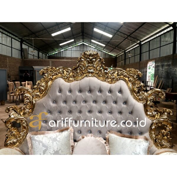 Sofa Tamu Mewah Ukiran Custom Jepara - Gambar 5