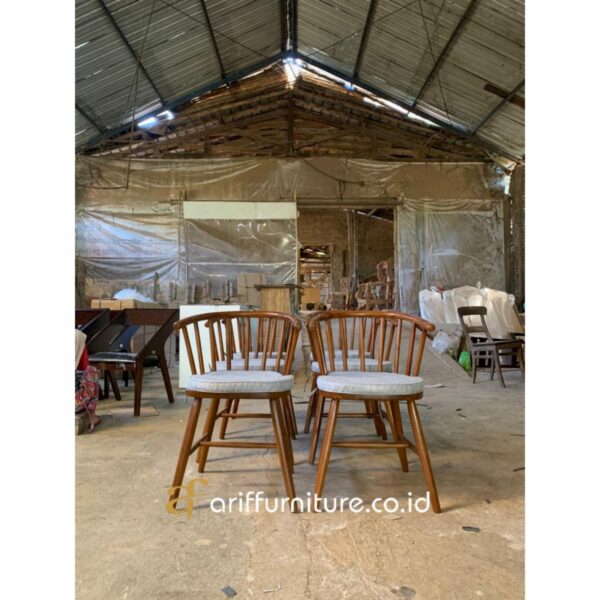 Kursi Cafe Bantalan Busa Jok Minimalis - Gambar 4