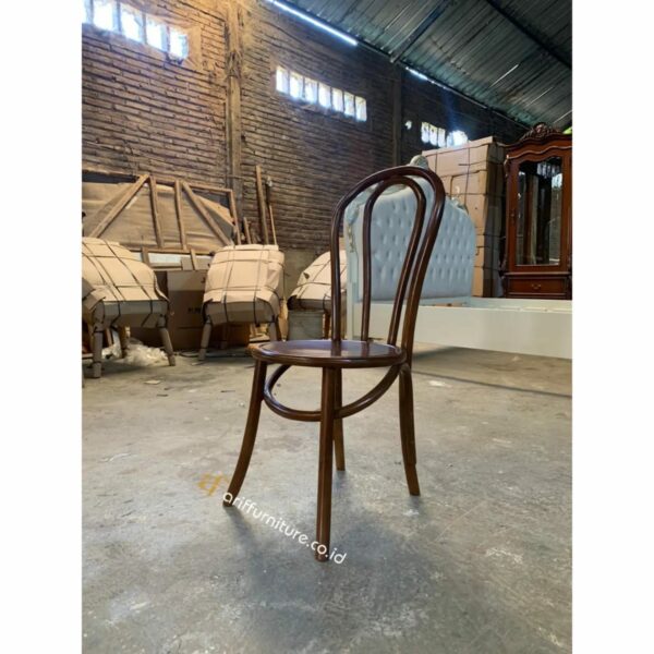 Kursi Cafe Kayu Jati Minimalis Klasik Luxury - Gambar 5