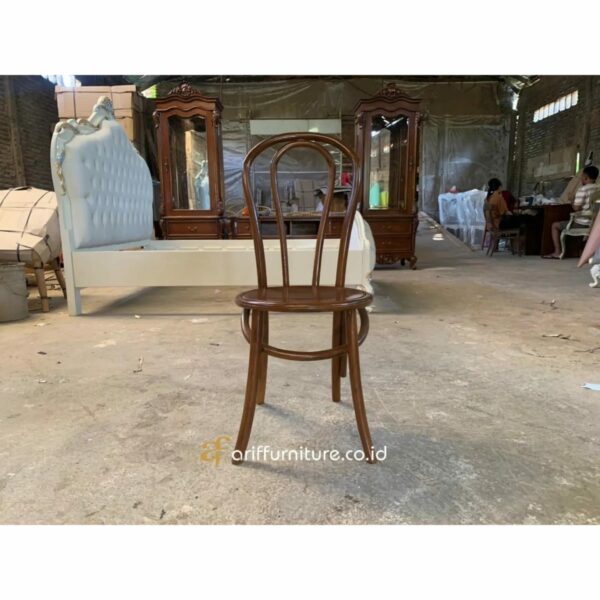 Kursi Cafe Kayu Jati Minimalis Klasik Luxury - Gambar 2