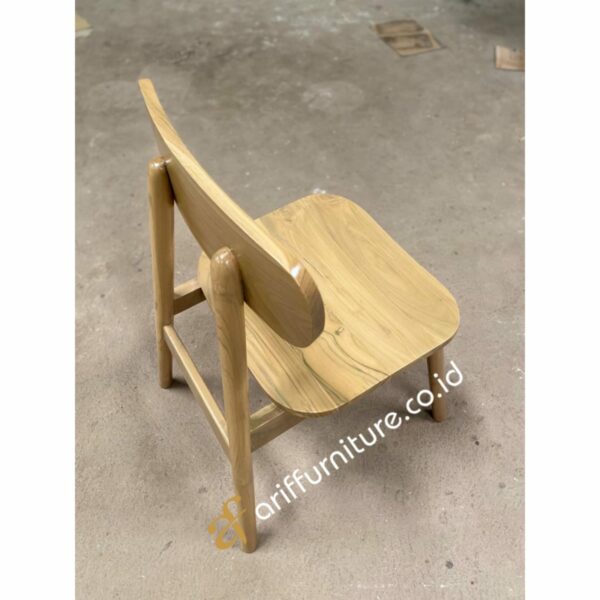 Kursi Cafe Klasik Minimalis Kayu Jati - Gambar 3