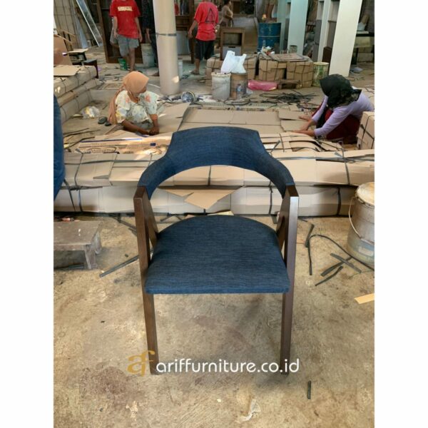 Kursi Cafe Kristiansen Modern Jati - Gambar 3