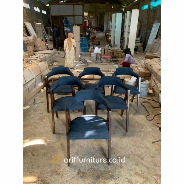 Kursi Cafe Kristiansen Modern Jati - Gambar 4