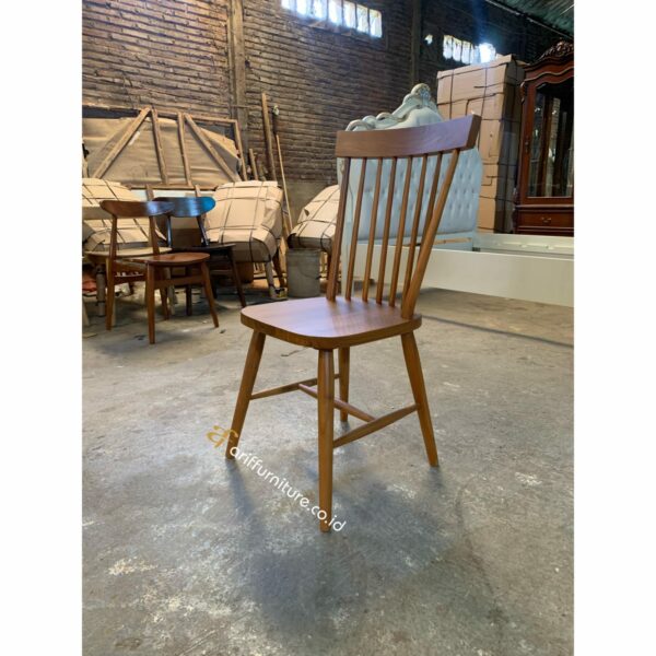 Kursi Cafe Sandaran Jari Jari Elegan - Gambar 3