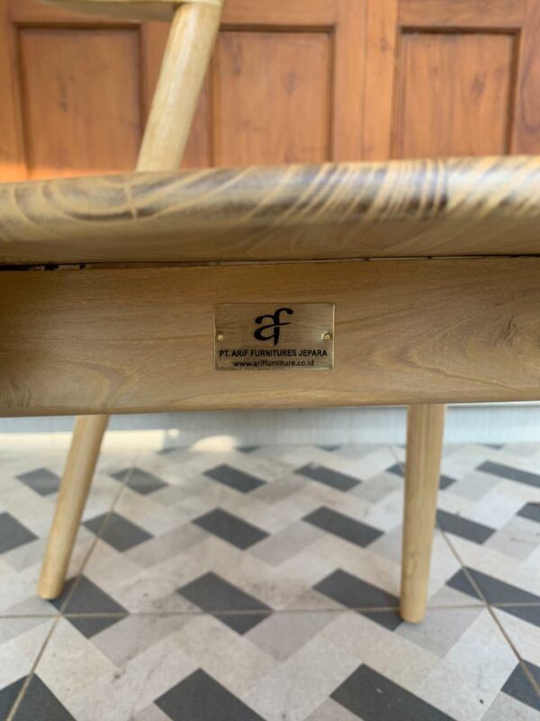 Kursi Cafe Selly Lurus Dining Chair - Gambar 7