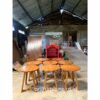 Meja Cafe Scandinavian Japandi - Gambar 4