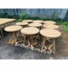 Meja Cafe Scandinavian Japandi - Gambar 6