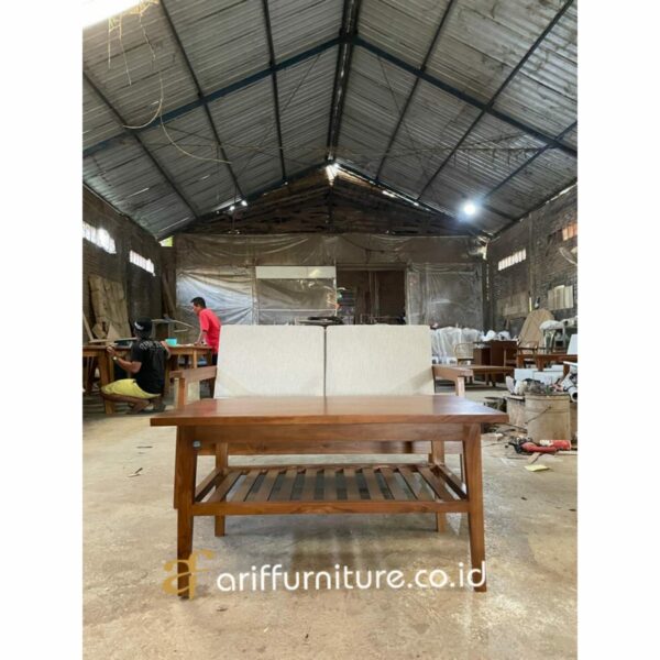 Kursi Cafe Sofa Minimalis Jati - Gambar 4