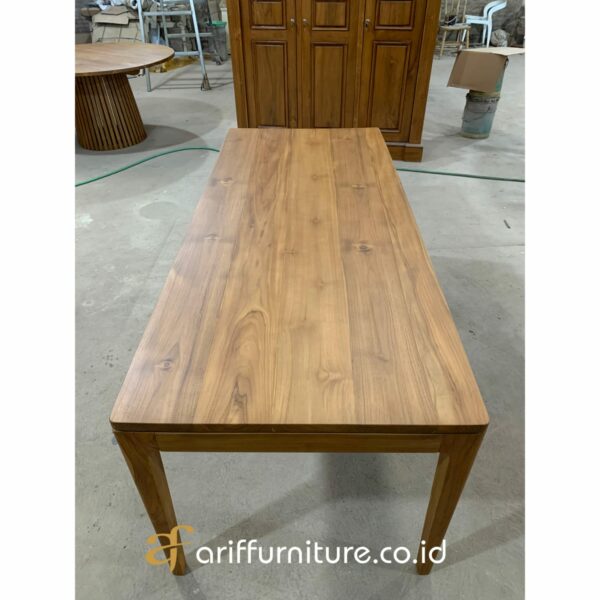 Meja Makan Cafe Minimalis Natural - Gambar 3