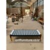 Bangku Outdoor Rotan Sintetis Minimalis - Gambar 2