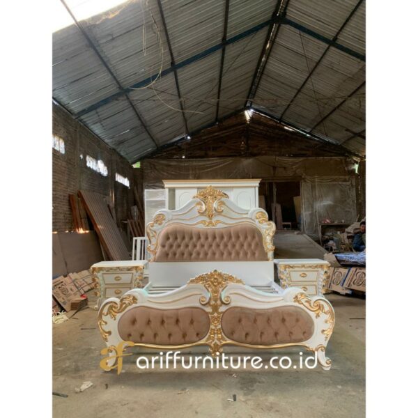 Kamar Set Mewah Klasik Gold Luxury - Gambar 2