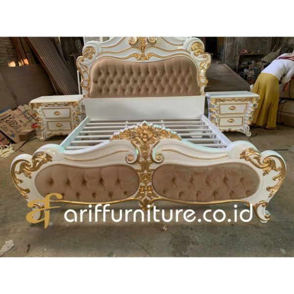 Kamar Set Mewah Klasik Gold Luxury - Gambar 4