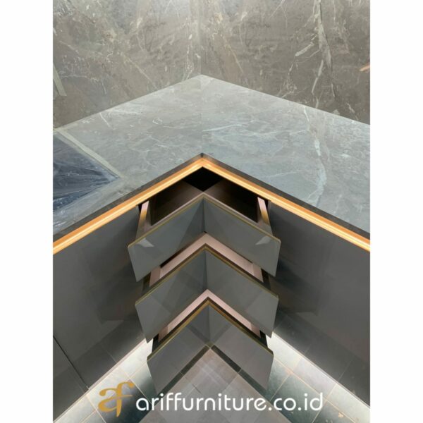 Kitchen Set HPL Aica Minimalis Modern - Gambar 7