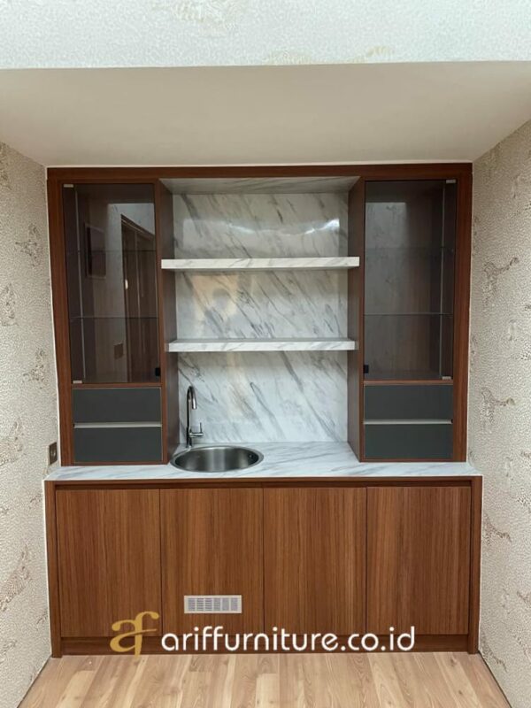 Kitchen Set Lemari Mini Bar Dapur Minimalis - Gambar 3