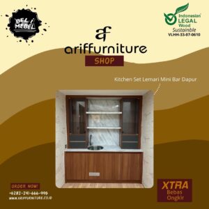 Kitchen Set Lemari Mini Bar Dapur Minimalis