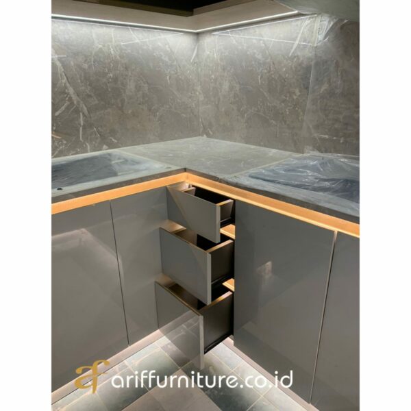 Kitchen Set HPL Aica Minimalis Modern - Gambar 15