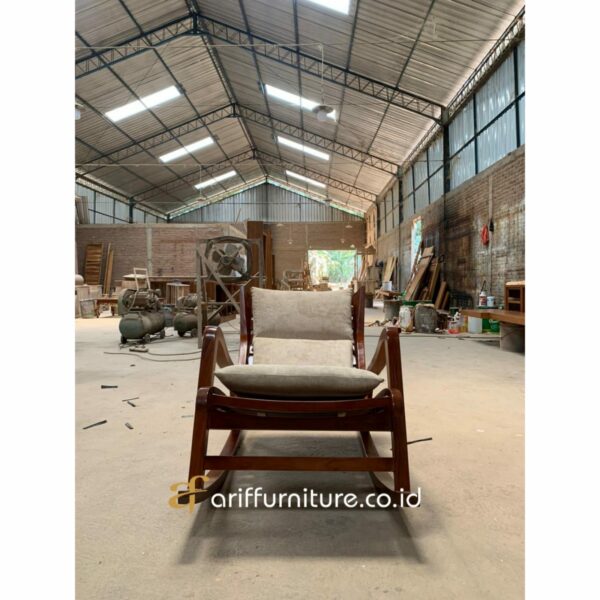 Kursi Goyang Kayu Minimalis Modern - Gambar 2