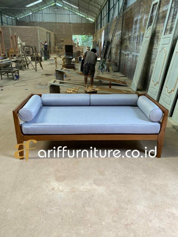 Kursi Bale Bale Minimalis Jati Sofa - Gambar 3