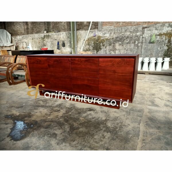 Lemari Buffet Minimalis Kayu Jati Jepara - Gambar 2