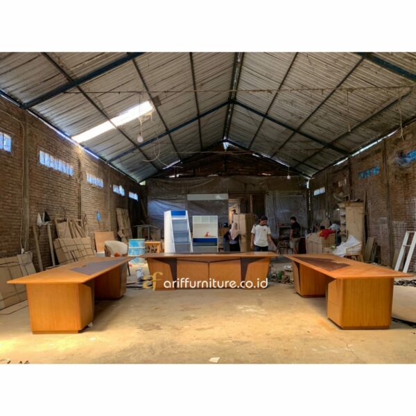 Meja Kantor Direktur Model Minimalis - Gambar 8