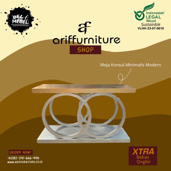 Meja Konsul Minimalis Modern Terbaru