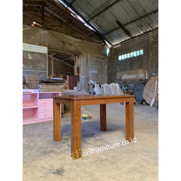 Meja Makan Minimalis Modern Jati Jepara - Gambar 4