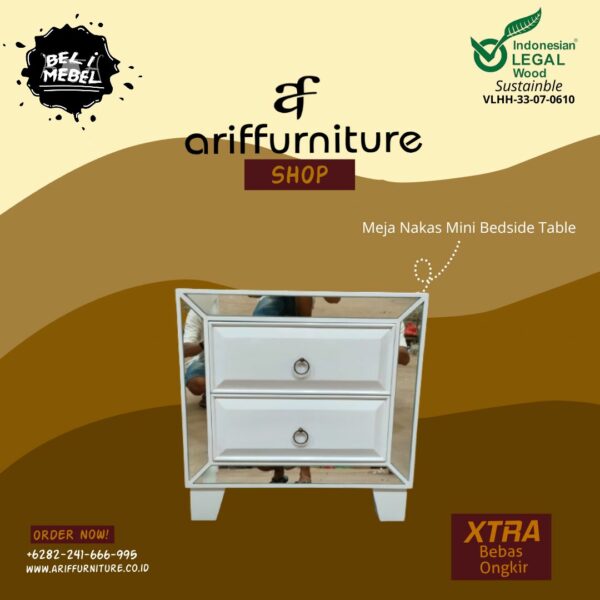 Meja Nakas Mini Bedside Table