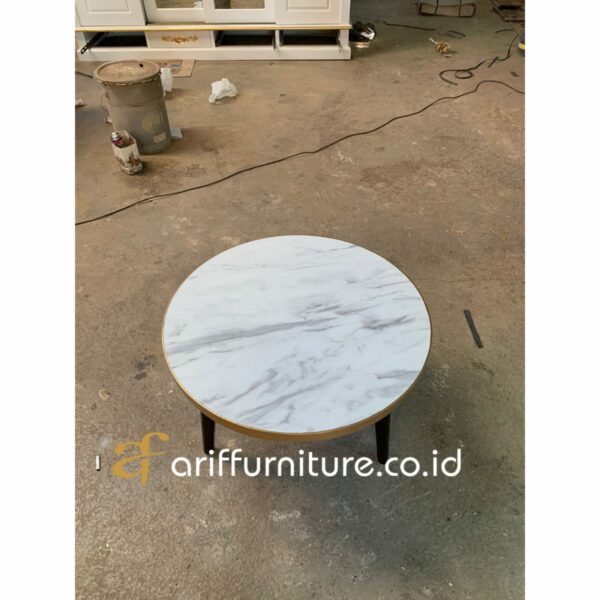 Meja Tamu Bulat Minimalis Modern - Gambar 5