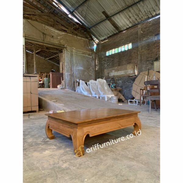 Meja Tamu Coffe Kayu Jati - Gambar 2
