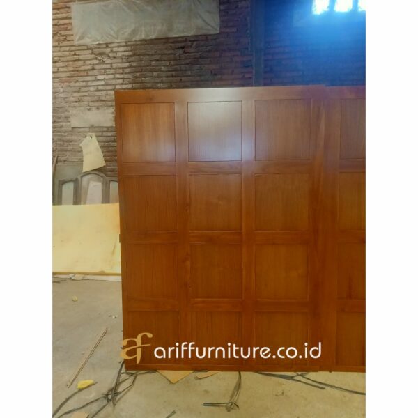 Backdrop Panel Partisi Tv Minimalis - Gambar 4