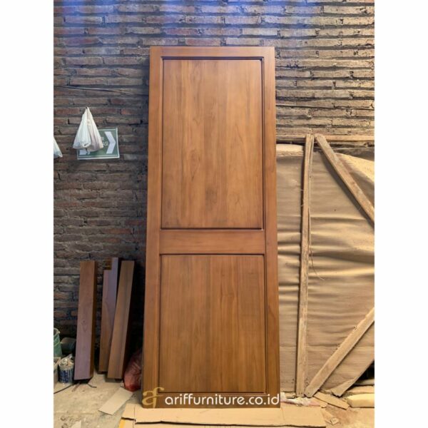 Pintu Kamar Rumah Minimalis Kayu Jati - Gambar 3