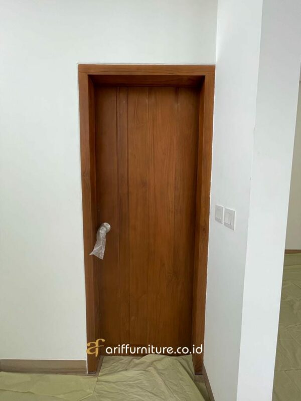 Pintu Kamar Rumah Jati Minimalis Modern - Gambar 6