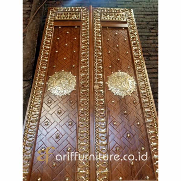 Pintu Masjid Jati Replika Masjid Nabawi - Gambar 5