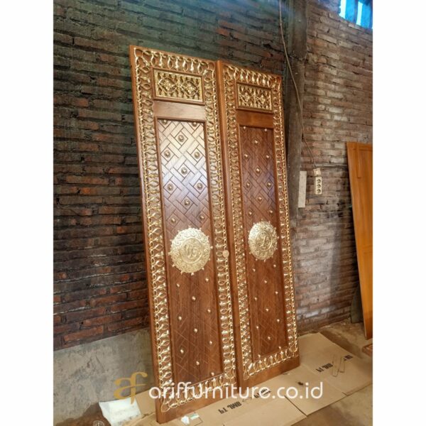 Pintu Masjid Jati Replika Masjid Nabawi - Gambar 3