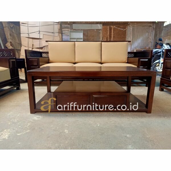 Set Sofa Tamu Klasik Minimalis Vintage - Gambar 3