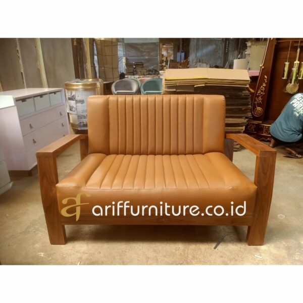 Set Sofa Tamu Model Minimalis Retro - Gambar 3
