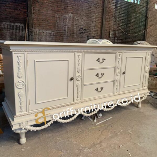 Side Board Bufet Klasik Mebel Jepara - Gambar 3