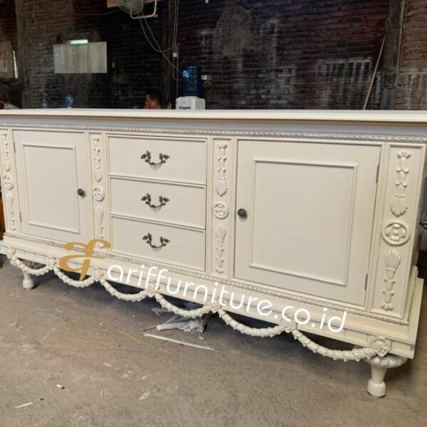 Side Board Bufet Klasik Mebel Jepara - Gambar 4