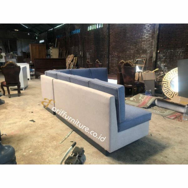 Sofa Sudut Leter L Minimalis Terbaru - Gambar 5