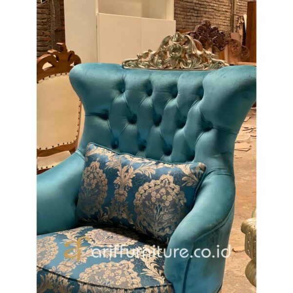 Kursi Teras Mewah Sofa Santai Ukiran - Gambar 4