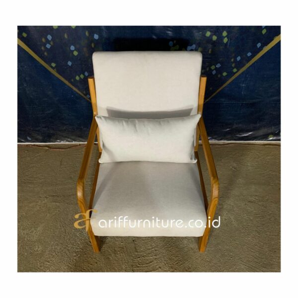 Kursi Santai Sofa Single Minimalis Bantalan - Gambar 4