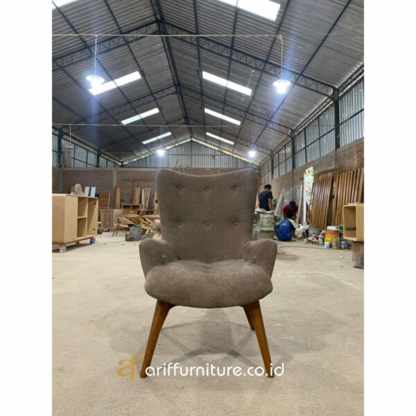 Kursi Sofa Santai Jati Minimalis Scandinavian Jepara - Gambar 2