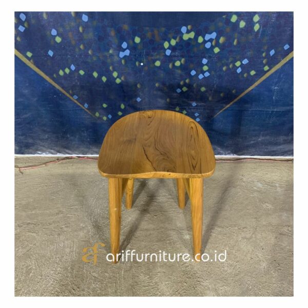 Kursi Bar Stool Cafe Model Daun Villas Bali - Gambar 5