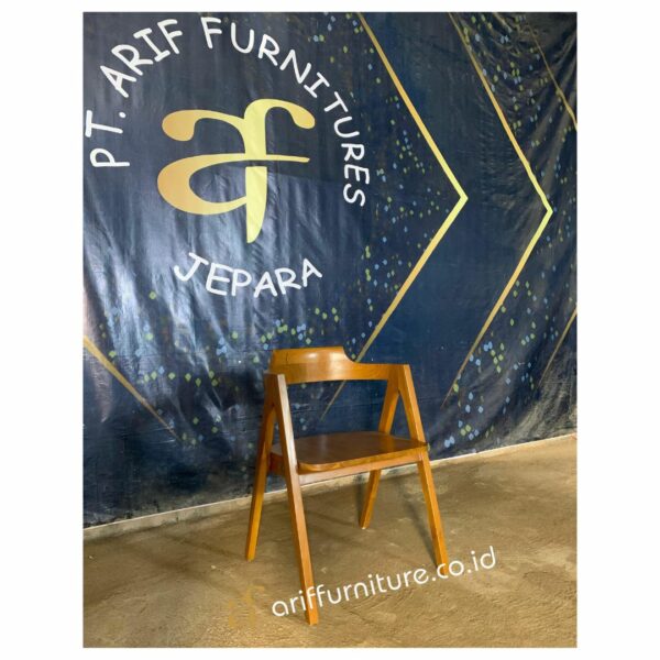 Kursi Makan Model Terbaru Minimalis Kayu Jati - Gambar 5