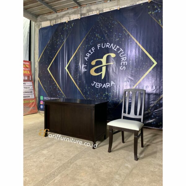 Set Meja Kerja Kantor Klasik Minimalis - Gambar 5