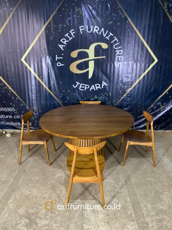 Set Kursi Cafe Model Minimalis Modern - Gambar 2