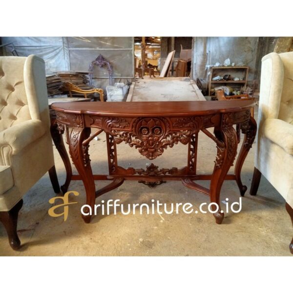 Kursi Teras Sofa Mewah Kayu Jati Ukir - Gambar 5