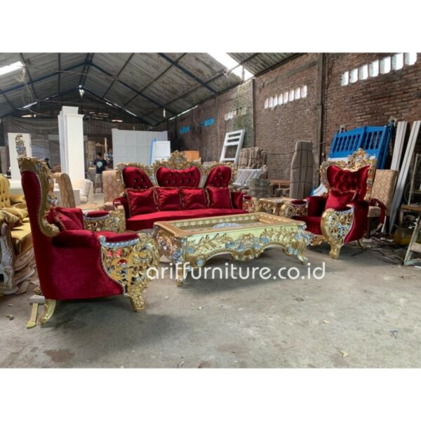 Sofa Ruang Tamu Mewah Elegant Turki - Gambar 4